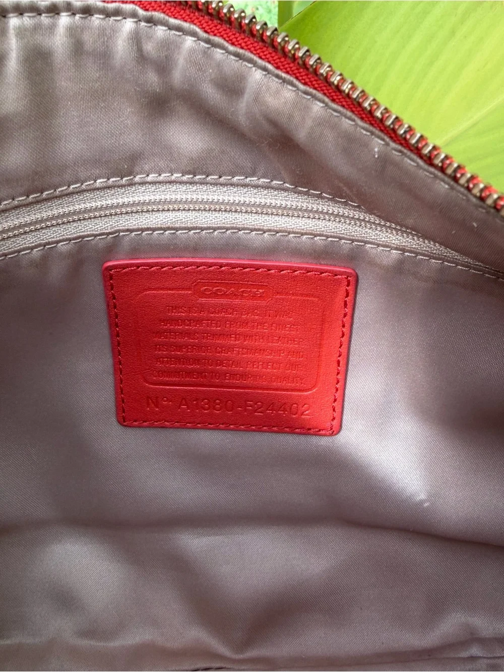 Rare Coach East West Convertible 2 way